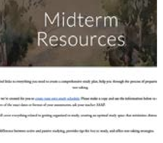 Long-Lasting Midterms  Midterm Week: Building the Foundation for Poly Students' Future Achievements